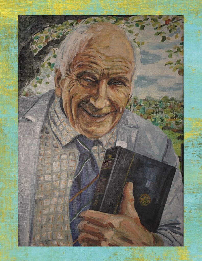 Portrait of Ian, by Erika Flowers