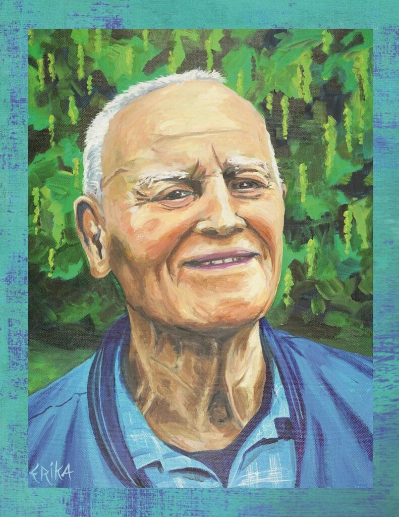 Portrait of John, by Erika Flowers