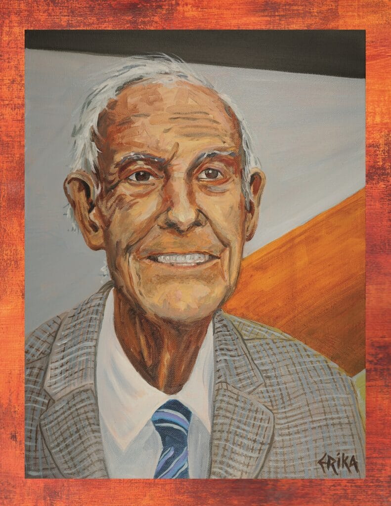 Portrait of Ken, by Erika Flowers