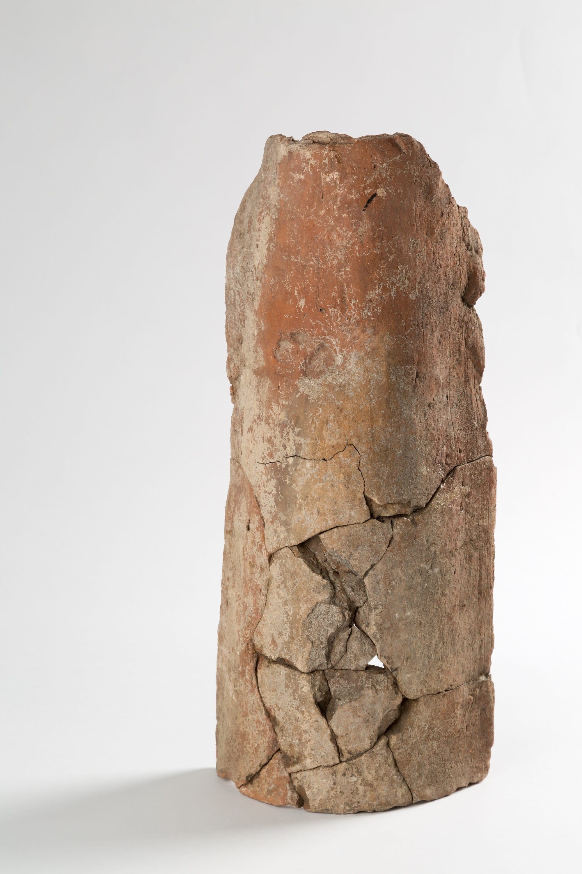 A flue tile from the Chatley Farm Roman Bath house in Cobham.