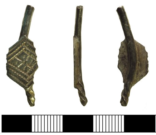 Medieval brooch fragment
