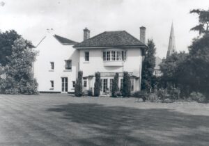 Photograph of the rear view of Nutfield, Heath Road, Weybridge.