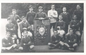 96.1979 3 Image of a football team from Walton Central Boys' School, Walton on Thames, 1915