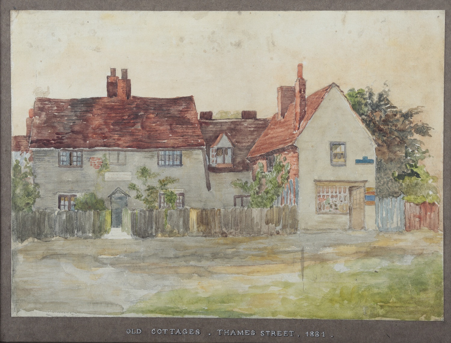 Image of Old Cottages, Thames Street