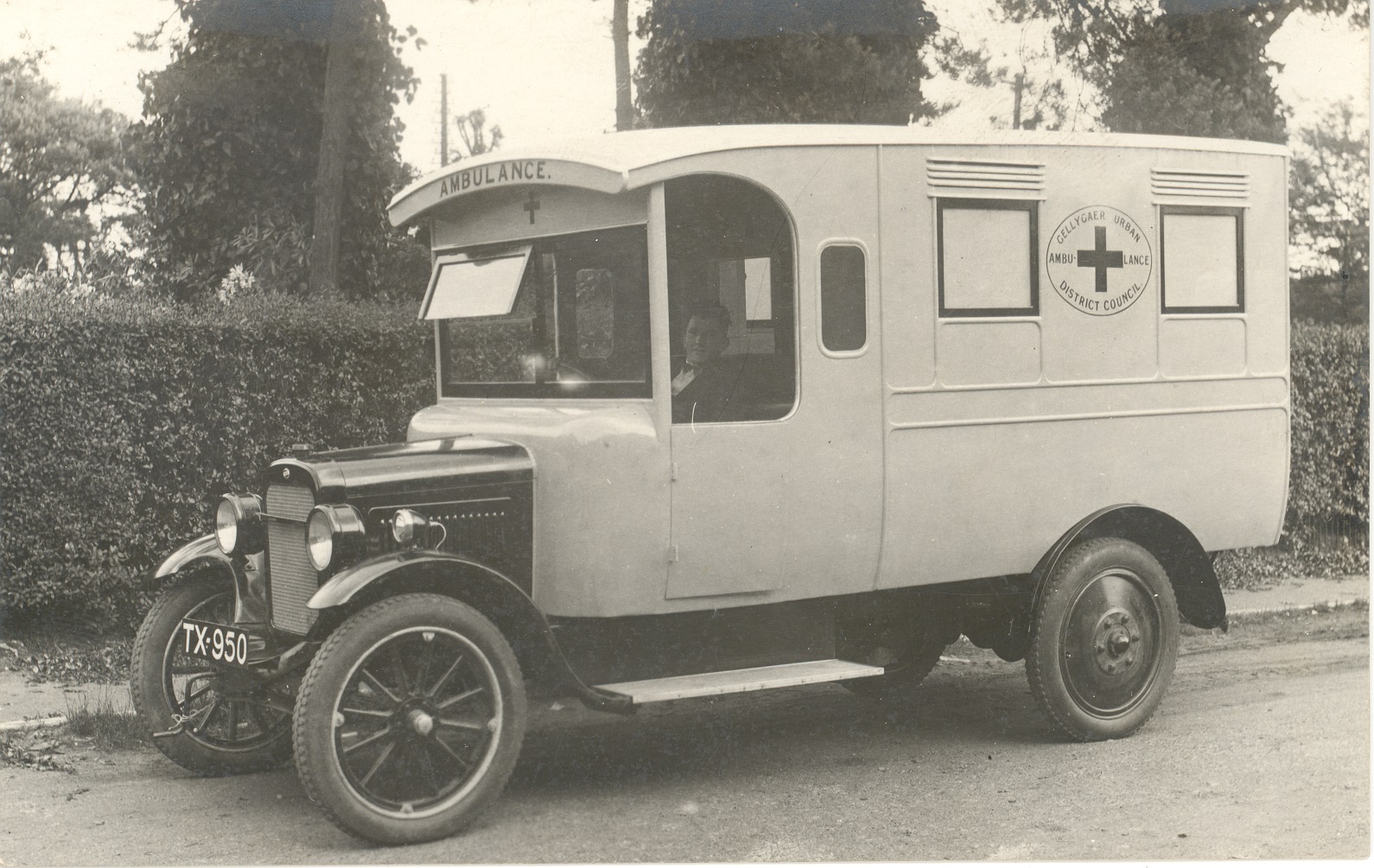 191.1979/4 Image of Gellygaer Urban District Council ambulance