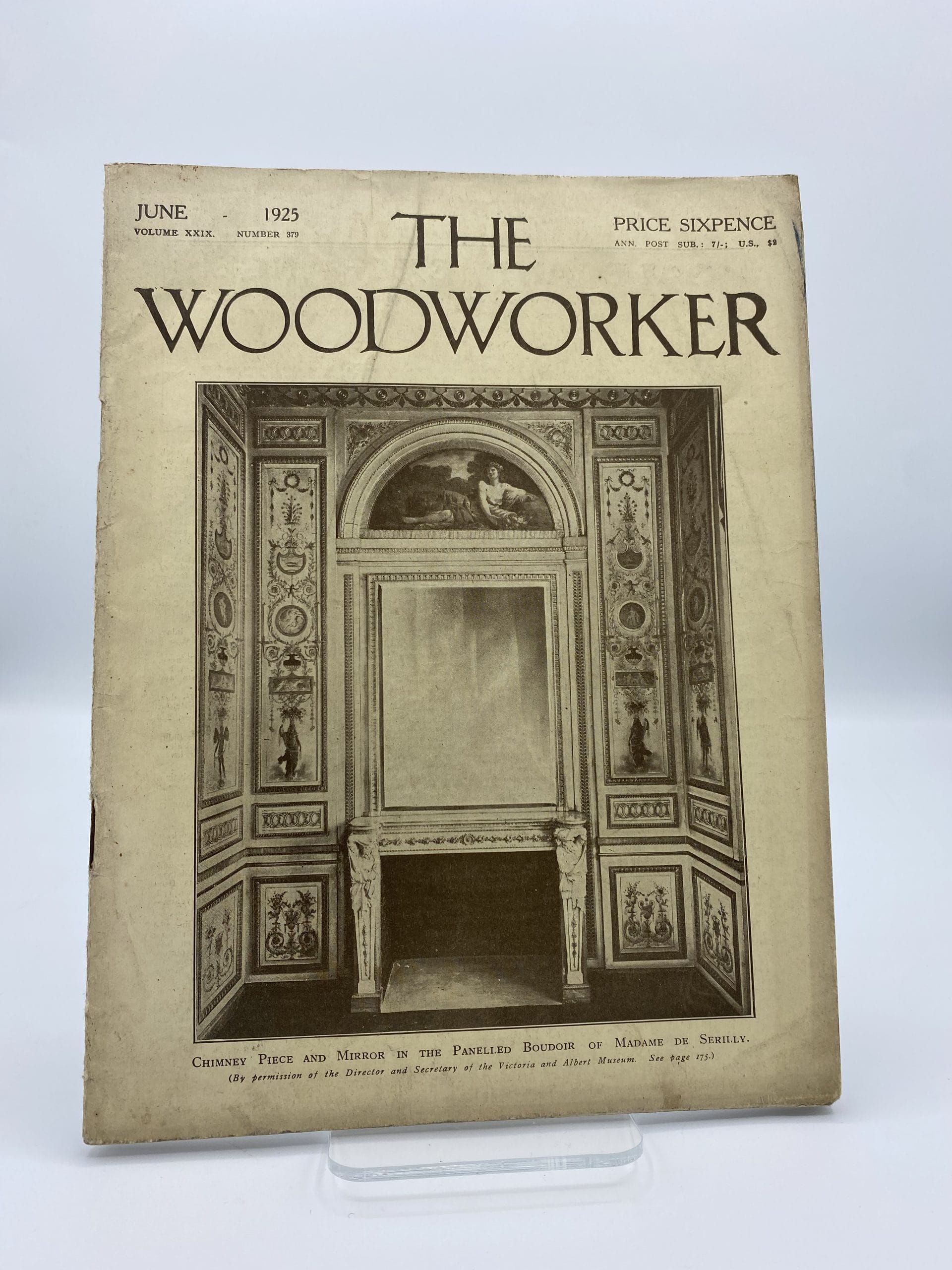 78.1973/15. The Woodworker Magazine, June 1925.