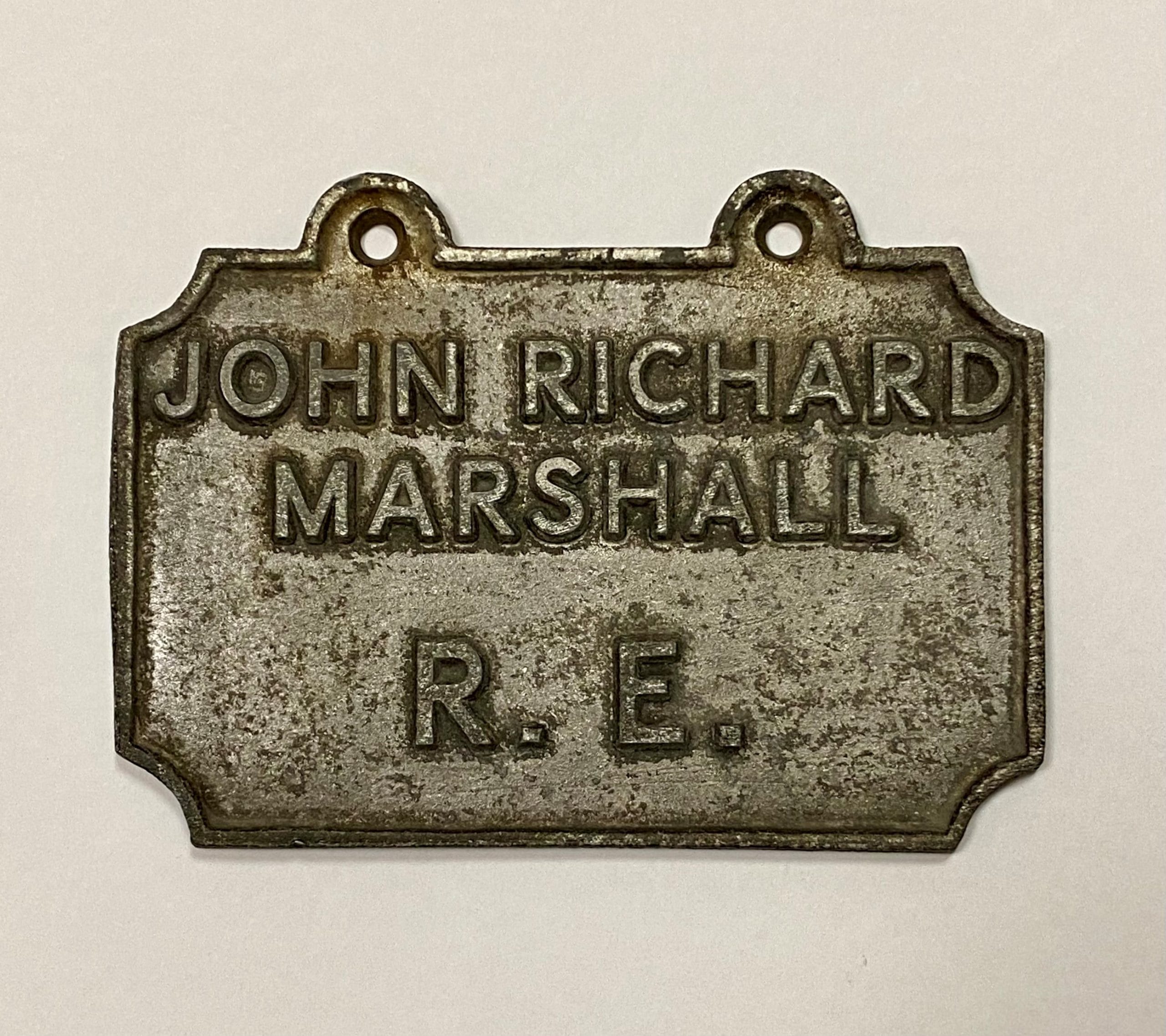 John Marshall's 1946 metal collar