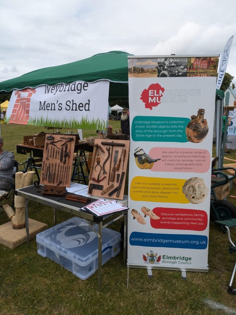 The tool display at Weybridge Community Fair.